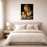 Albrecht Durer - Madonna of the Pear - gallery wrap lifestyle bedroom