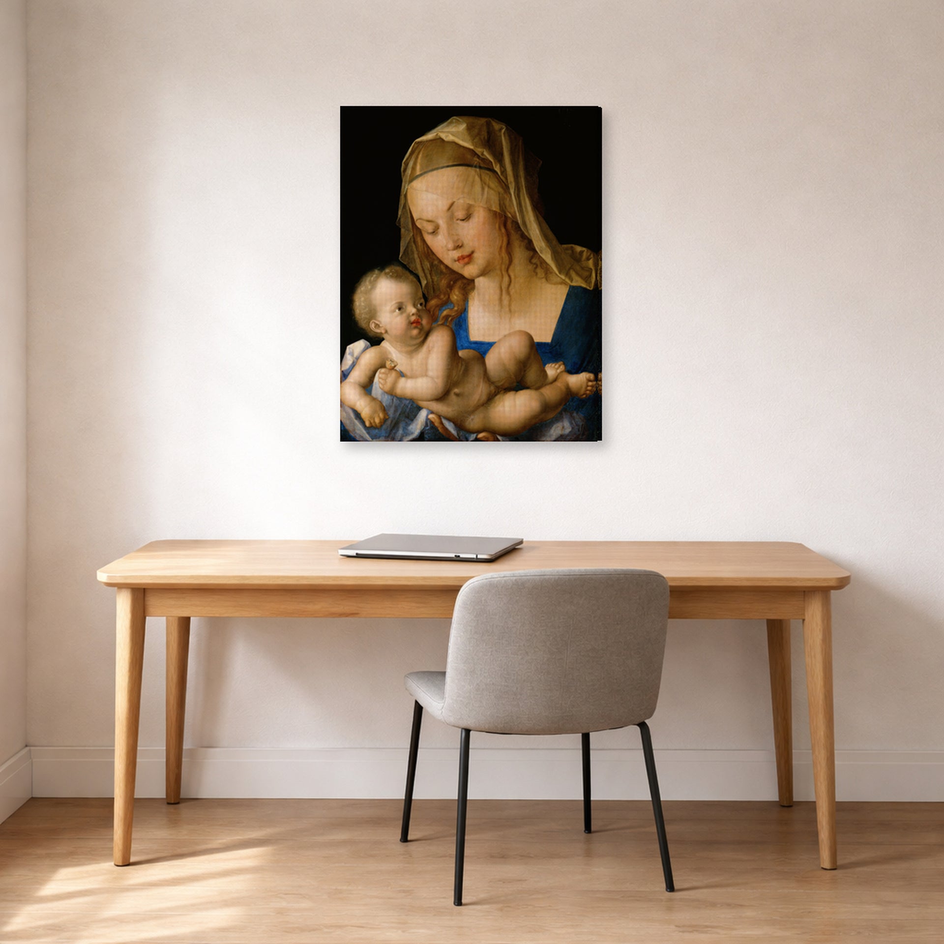 Albrecht Durer - Madonna of the Pear - gallery wrap lifestyle office
