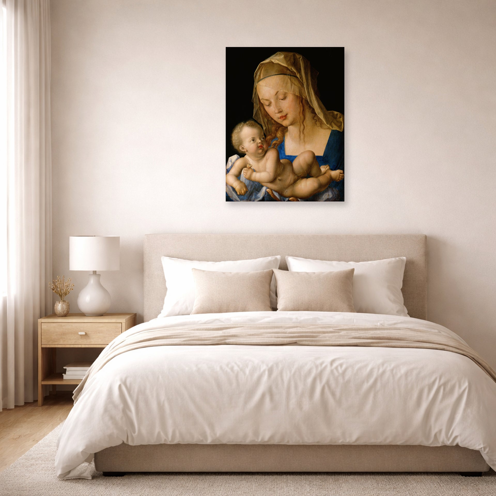 Albrecht Durer - Madonna of the Pear - poster print lifestyle bedroom unframed