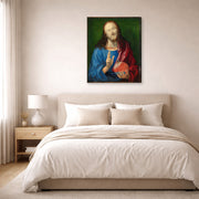 Albrecht Durer - Salvator Mundi - gallery wrap lifestyle bedroom