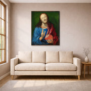 Albrecht Durer - Salvator Mundi - gallery wrap lifestyle living room 1