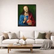 Albrecht Durer - Salvator Mundi - gallery wrap lifestyle living room 2