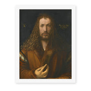 Albrecht Durer - Self Portrait at the Age of Twenty Eight 1500 - canvas print hero