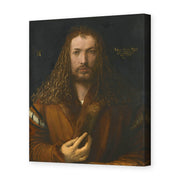 Albrecht Durer - Self Portrait at the Age of Twenty Eight 1500 - gallery wrap hero