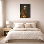 Albrecht Durer - Self Portrait at the Age of Twenty Eight 1500 - poster print lifestyle bedroom unframed