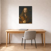 Albrecht Durer - Self Portrait at the Age of Twenty Eight 1500 - poster print lifestyle office unframed