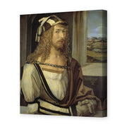Albrecht Durer - Self Portrait at the Age of Twenty Six 1498 - gallery wrap hero