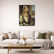 Albrecht Durer - Self Portrait at the Age of Twenty Six 1498 - poster print lifestyle living room 2 unframed