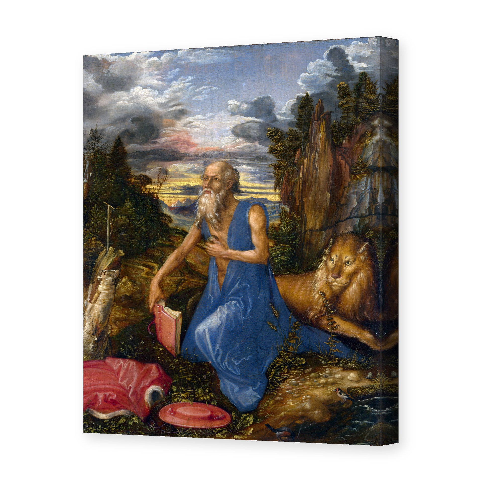 Albrecht Durer - St Jerome in the Wilderness - gallery wrap hero