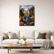Albrecht Durer - St Jerome in the Wilderness - poster print lifestyle living room 2 unframed