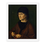 Albrecht Durer - The Elder with a Rosary - canvas print hero