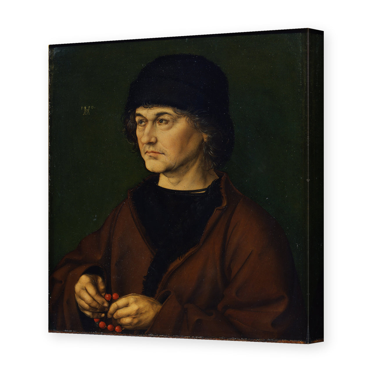 Albrecht Durer - The Elder with a Rosary - gallery wrap hero