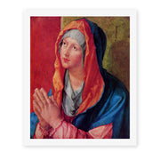 Albrecht Durer - The Virgin Mary in Prayer - canvas print hero