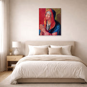Albrecht Durer - The Virgin Mary in Prayer - poster print lifestyle bedroom unframed