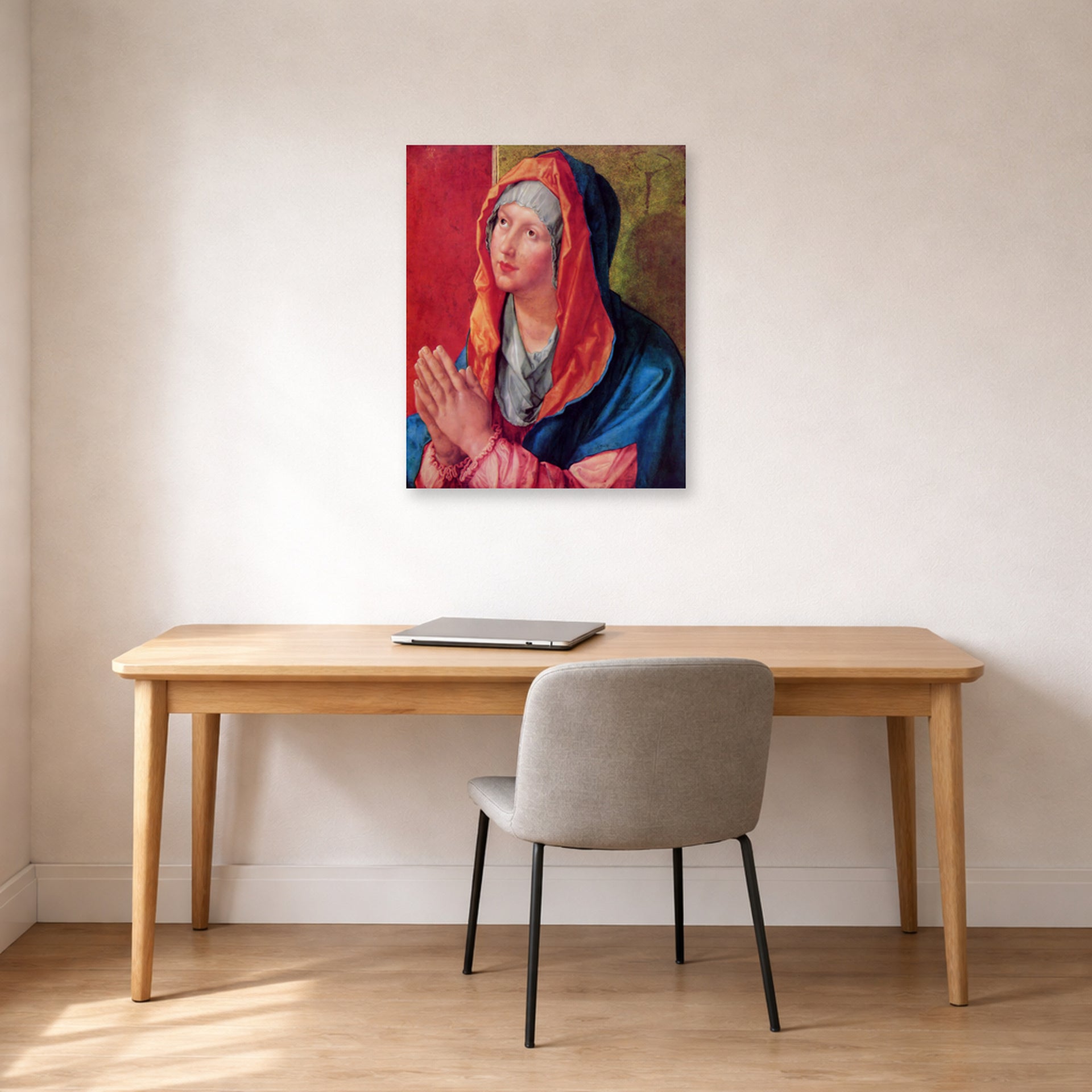 Albrecht Durer - The Virgin Mary in Prayer - poster print lifestyle office unframed