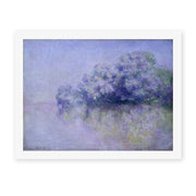 Claude Monet's 'L'ile Aux Orties' painting reproduced as a rolled canvas print