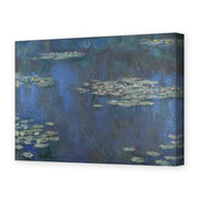 Claude Monet's 'Nympheas' painting reproduced as a gallery-wrapped canvas print