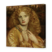 Dante Gabriel Rossetti's 'Helen of troy' painting reproduced as a gallery-wrapped canvas print