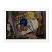 Diego Rivera's 'El Rastro' painting reproduced as a rolled canvas print