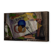 Diego Rivera's 'El Rastro' painting reproduced as a gallery-wrapped canvas print