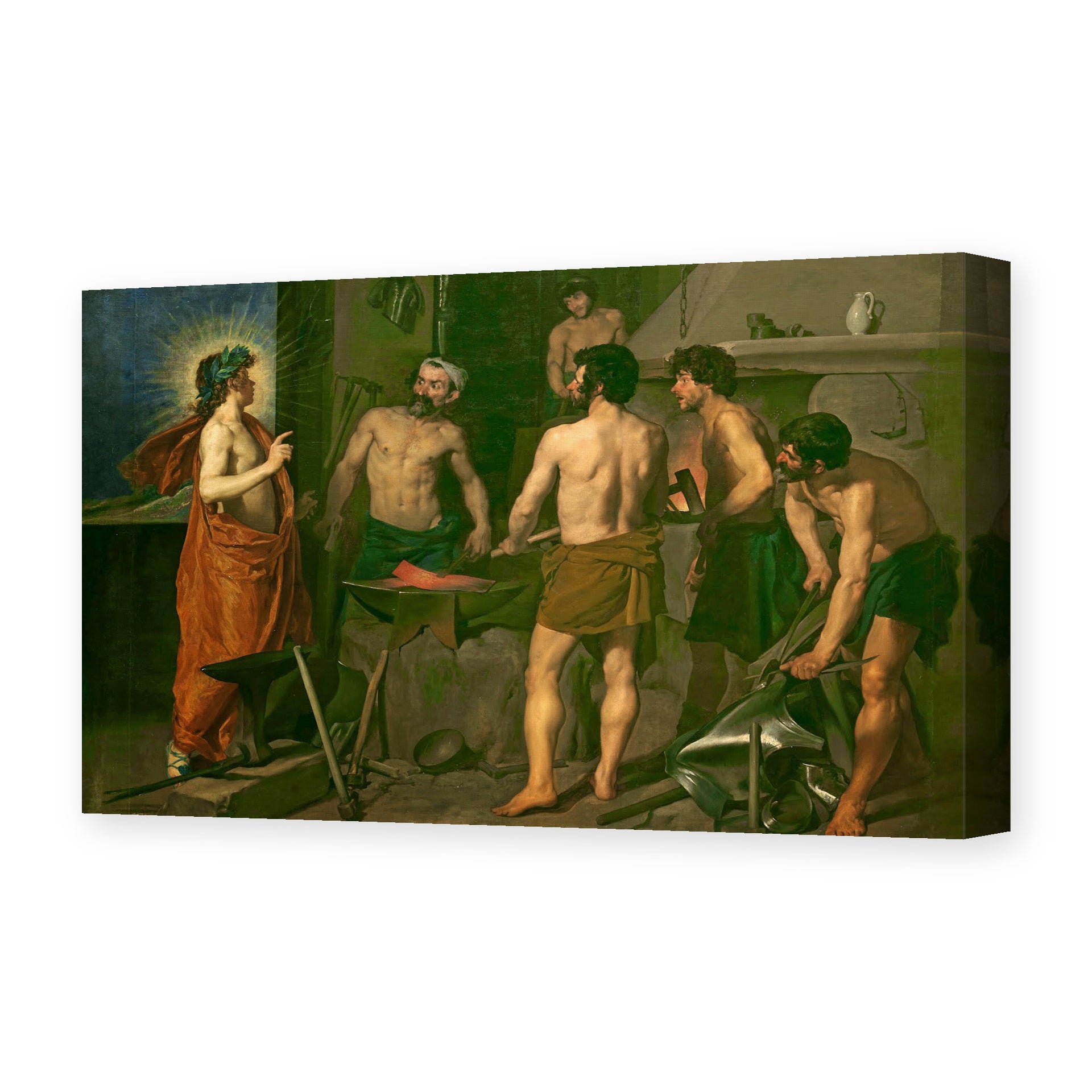 Diego Velazquez - Apollo in the Forge of Vulcan - gallery wrap hero