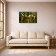 Diego Velazquez - Apollo in the Forge of Vulcan - gallery wrap lifestyle living room 1