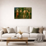 Diego Velazquez - Apollo in the Forge of Vulcan - gallery wrap lifestyle living room 2
