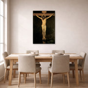 Diego Velazquez - Christ Crucified - poster print lifestyle dining unframed