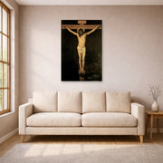 Diego Velazquez - Christ Crucified - poster print lifestyle living room 1 unframed