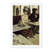 Edgar Degas's 'Labsinthe' painting reproduced as a rolled canvas print