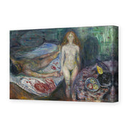 Edvard Munch's 'Death of Marat' painting reproduced as a gallery-wrapped canvas print