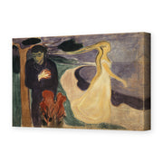 Edvard Munch's 'Separation' painting reproduced as a gallery-wrapped canvas print