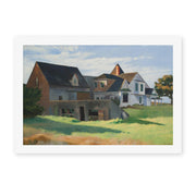Edward Hopper's 'Cape Cod Afternoon' painting reproduced as a rolled canvas print