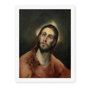 El Greco's 'Christ in Prayer' painting reproduced as a rolled canvas print