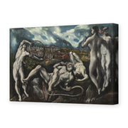 El Greco's 'Laocoon' painting reproduced as a gallery-wrapped canvas print