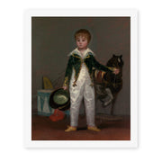Francisco Goya's 'Pepito' painting reproduced as a rolled canvas print
