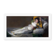 Francisco Goya's 'The Clothed Maja (La maja vestida)' painting reproduced as a rolled canvas print