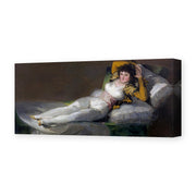 Francisco Goya's 'The Clothed Maja (La maja vestida)' painting reproduced as a gallery-wrapped canvas print