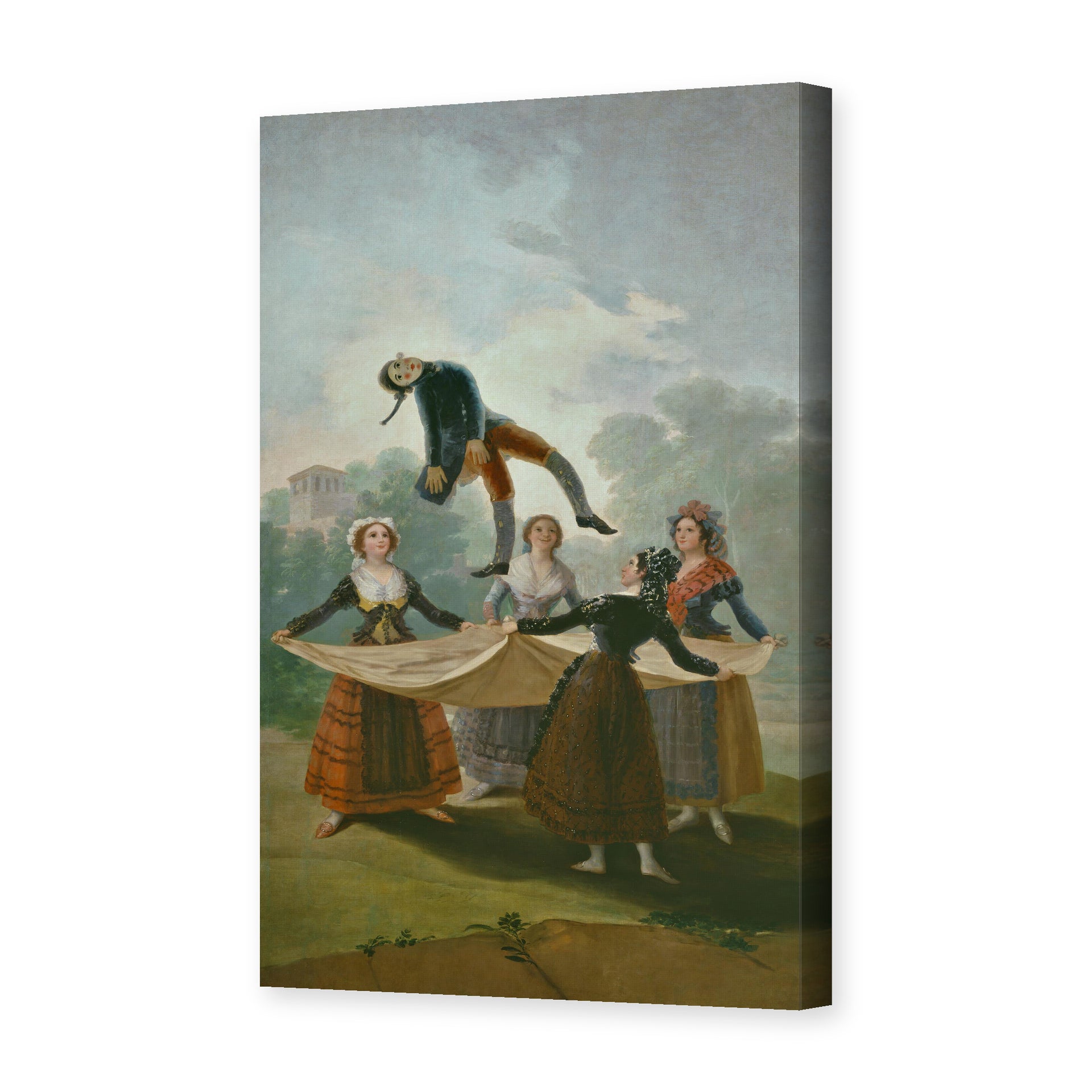 Francisco Goya's 'The Wimp' painting reproduced as a gallery-wrapped canvas print
