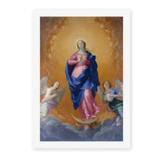 Guido Reni's 'The Immaculate Conception' painting reproduced as a rolled canvas print