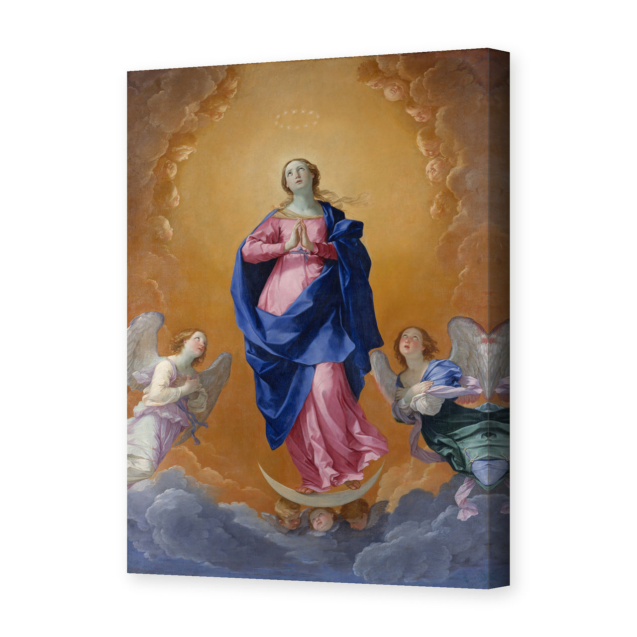Guido Reni's 'The Immaculate Conception' painting reproduced as a gallery-wrapped canvas print