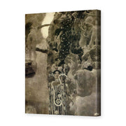 Gustav Klimt's 'Faculty Paintings' painting reproduced as a gallery-wrapped canvas print