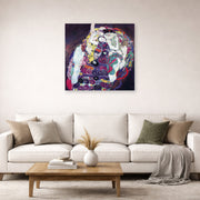 Unframed poster print of Gustav Klimt's 'The Virgin' displayed on a wall in a living room (image 2 of 2)