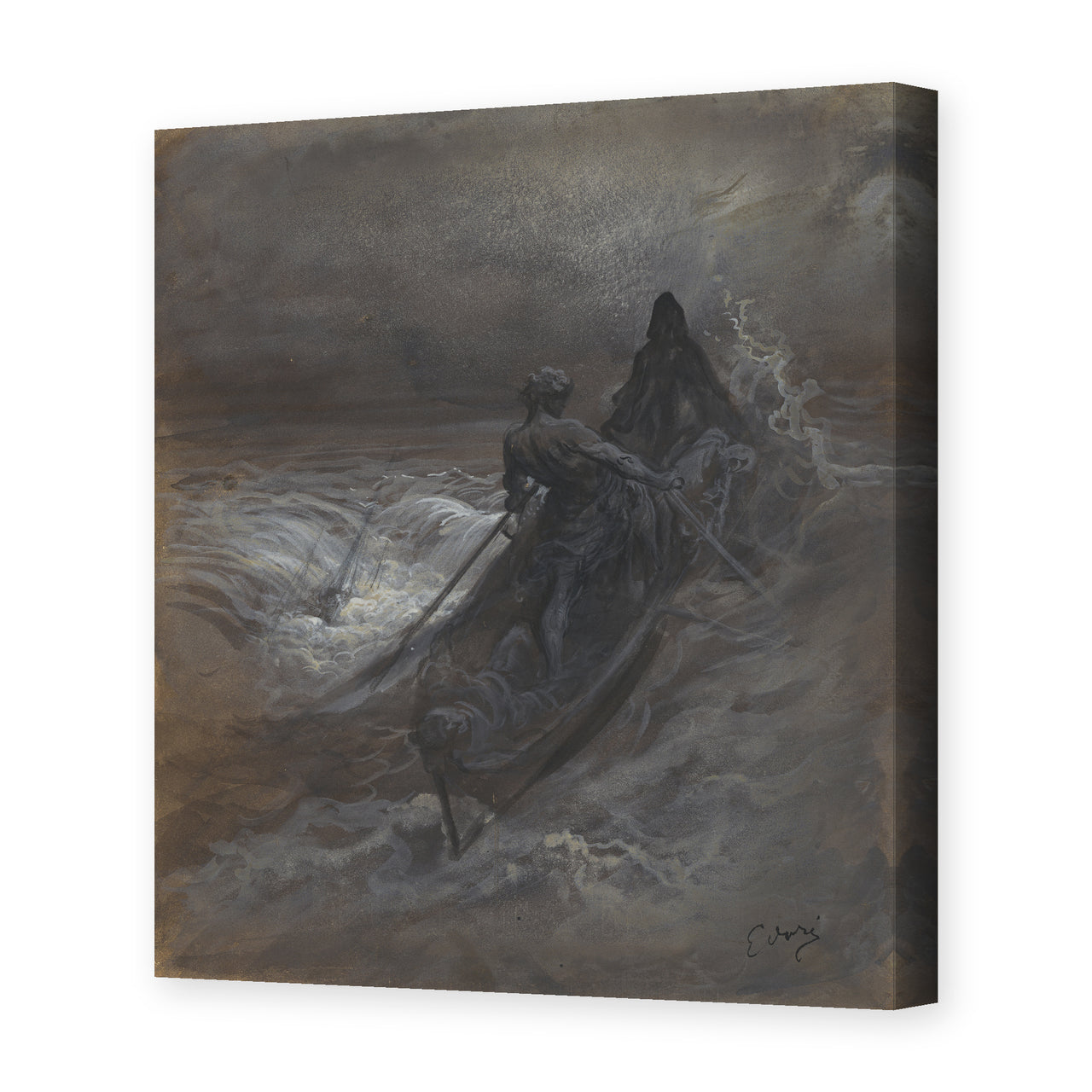 Gustave Dore - After the Shipwreck - gallery wrap hero