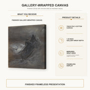 Gustave Dore - After the Shipwreck - gallery wrap product details infographic
