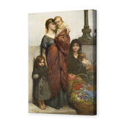 Gustave Dore - Flower Sellers of London - gallery wrap hero