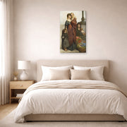 Gustave Dore - Flower Sellers of London - gallery wrap lifestyle bedroom