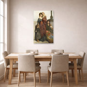 Gustave Dore - Flower Sellers of London - poster print lifestyle dining unframed