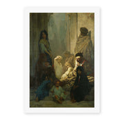 Gustave Dore - La Siesta, Memory of Spain - Gustave Dore La Siesta Memory of Spain canvas print hero