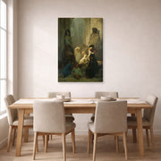 Gustave Dore - La Siesta, Memory of Spain - Gustave Dore La Siesta Memory of Spain gallery wrap lifestyle dining